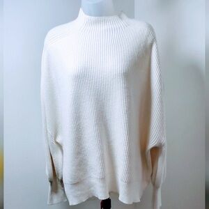 Cyrus Cream Cowl Neck Sweater
